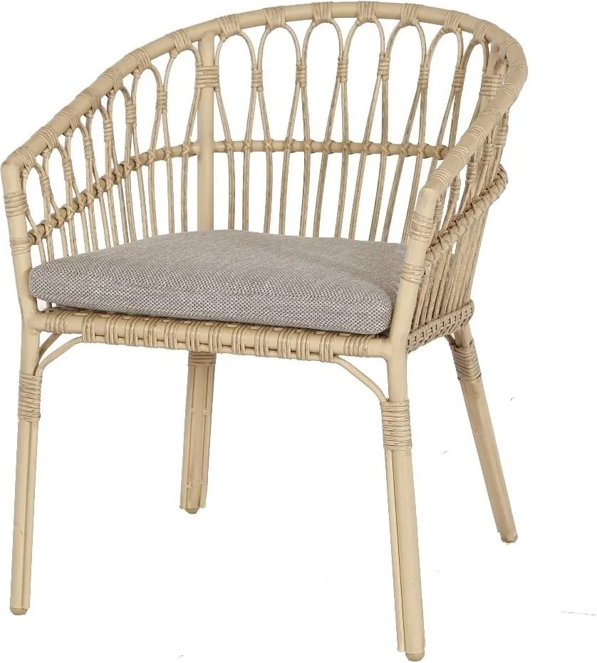 The Outsider Stapelbare Dining Tuinstoel - Lenco - Bamboo Look - Wicker - The Outsider