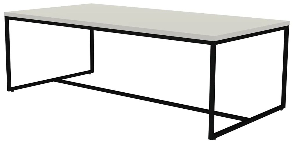 Tenzo Lipp Scadinavische Salontafel Wit - 120 X 60cm.