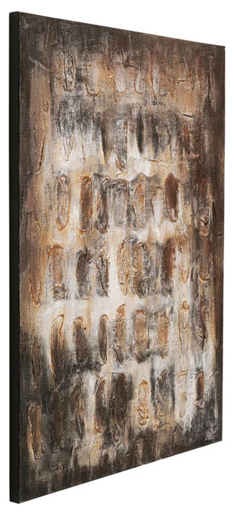 Kare Design Shadows Brown Abstract Schilderij Bruin Beige