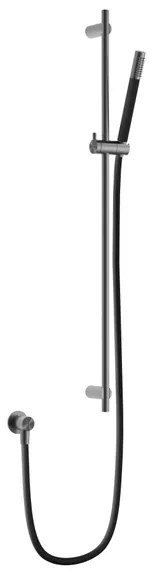 Hotbath Archie Glijstang - 90cm - wanduitlaat - doucheslang 1.5m - handdouche - geborsteld Gunal PVD AR317BGP