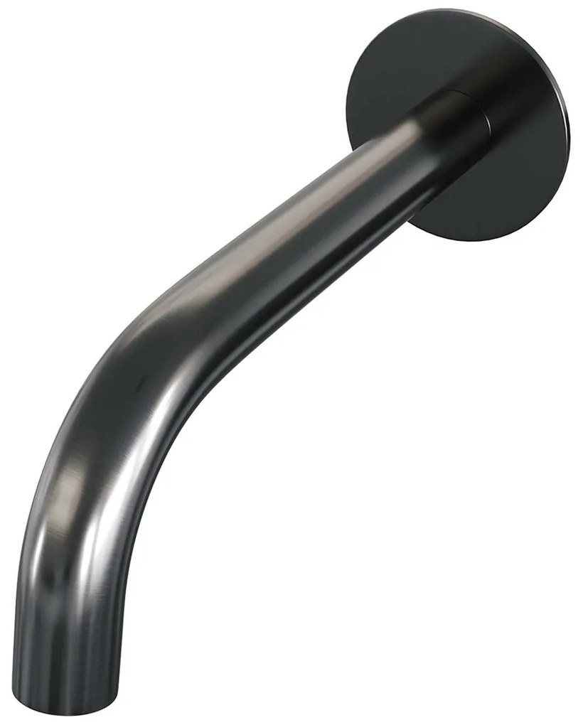 Brauer Stripe inbouw badkraan met staafhanddouche gunmetal geborsteld PVD