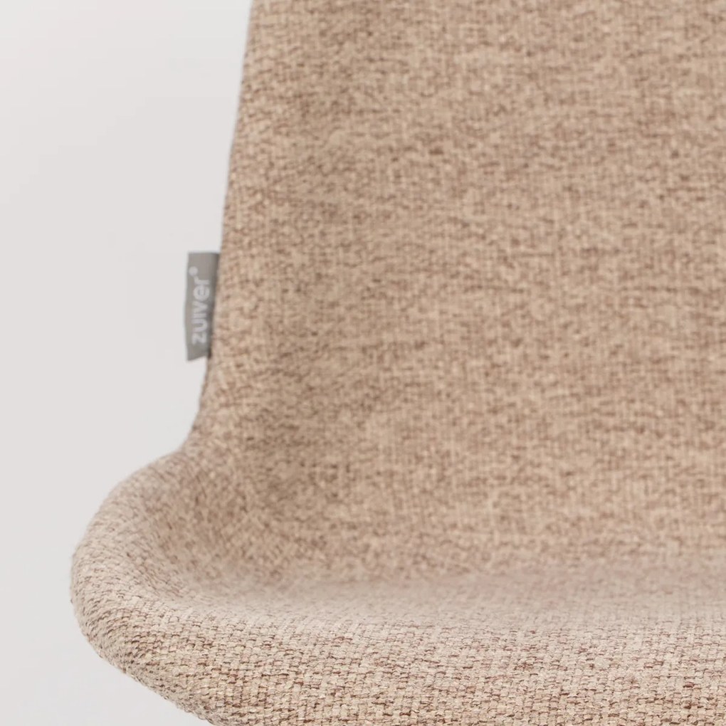 Zuiver Albert Kuip Soft Gestoffeerde Kuipstoel Beige