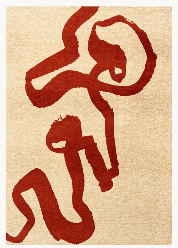 Wasbaar jacquard in- & outdoor vloerkleed Ribbon