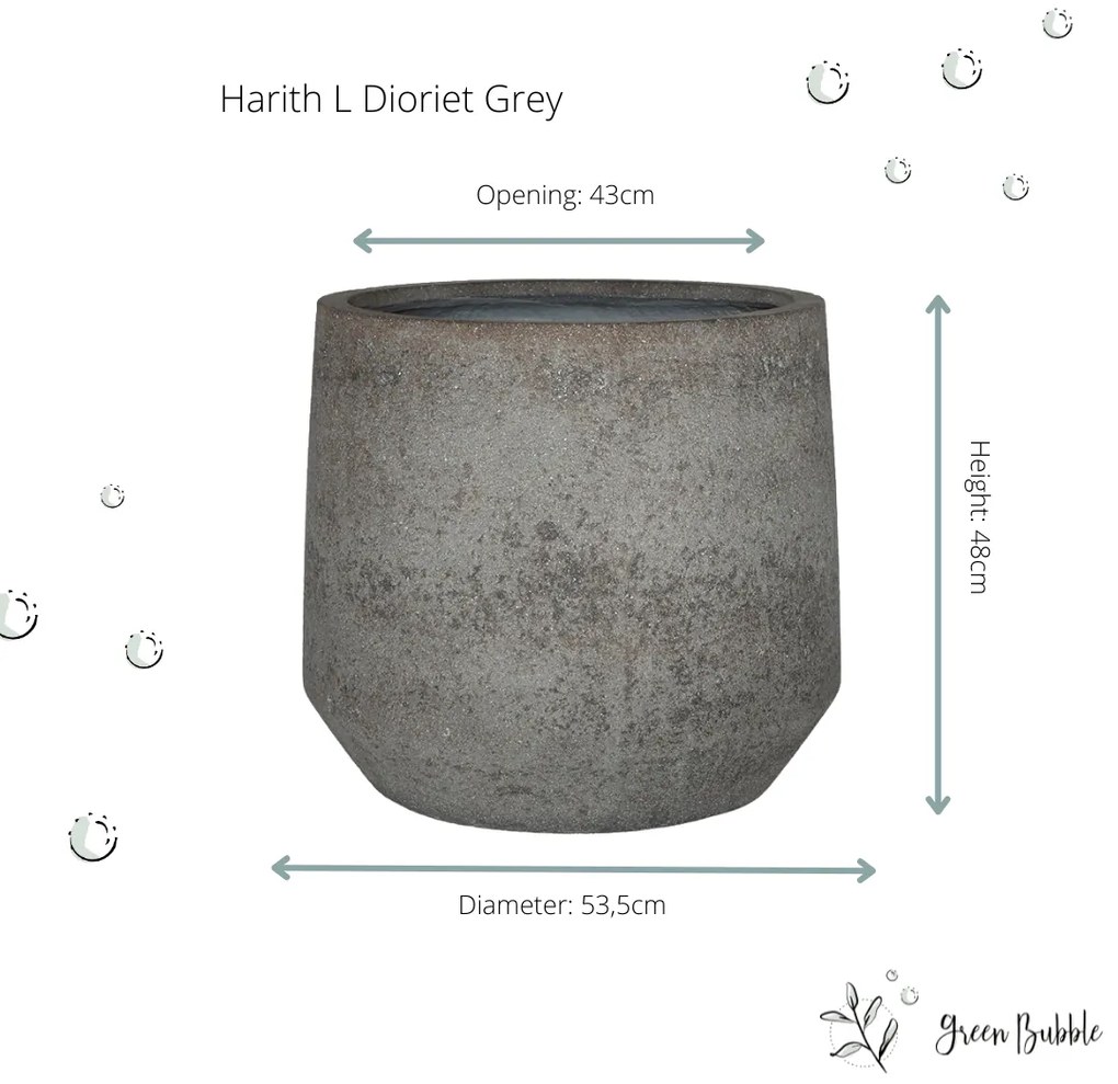 Pot Harith Dioriet Grey