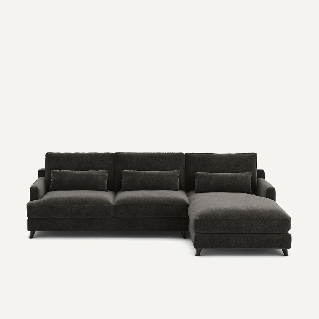 Chenille fluwelen hoekbank, Alwine