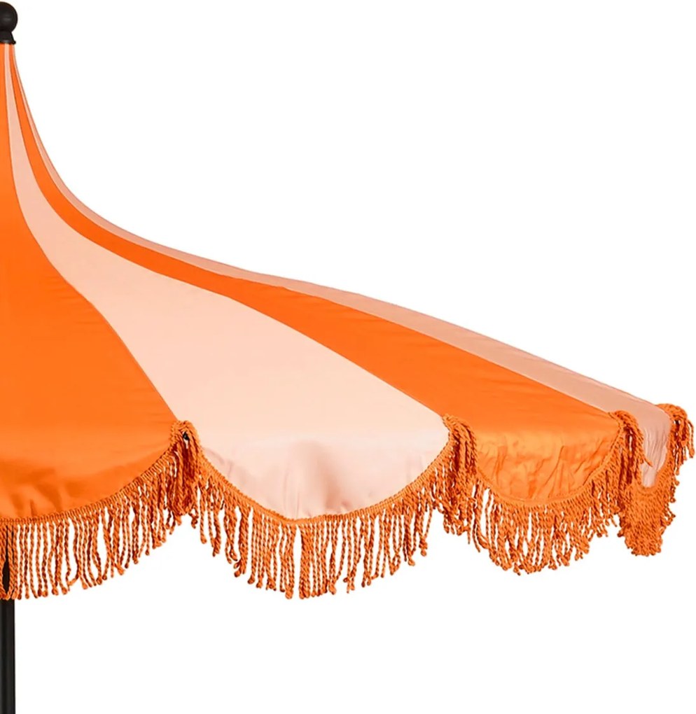 Edelman Kim stokparasol oranje - Ø235 x 238 cm