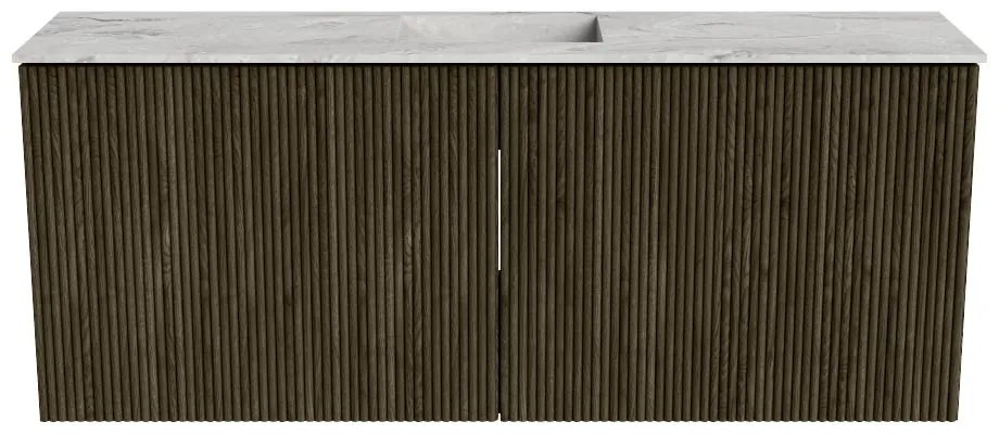 Mondiaz Joya DLux 100cm toiletmeubel shadow met wastafel faye midden zonder kraangat glace