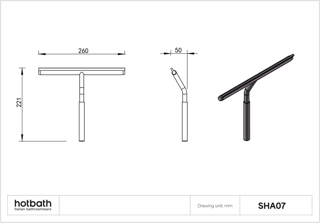 Hotbath &More wisser koper geborsteld PVD