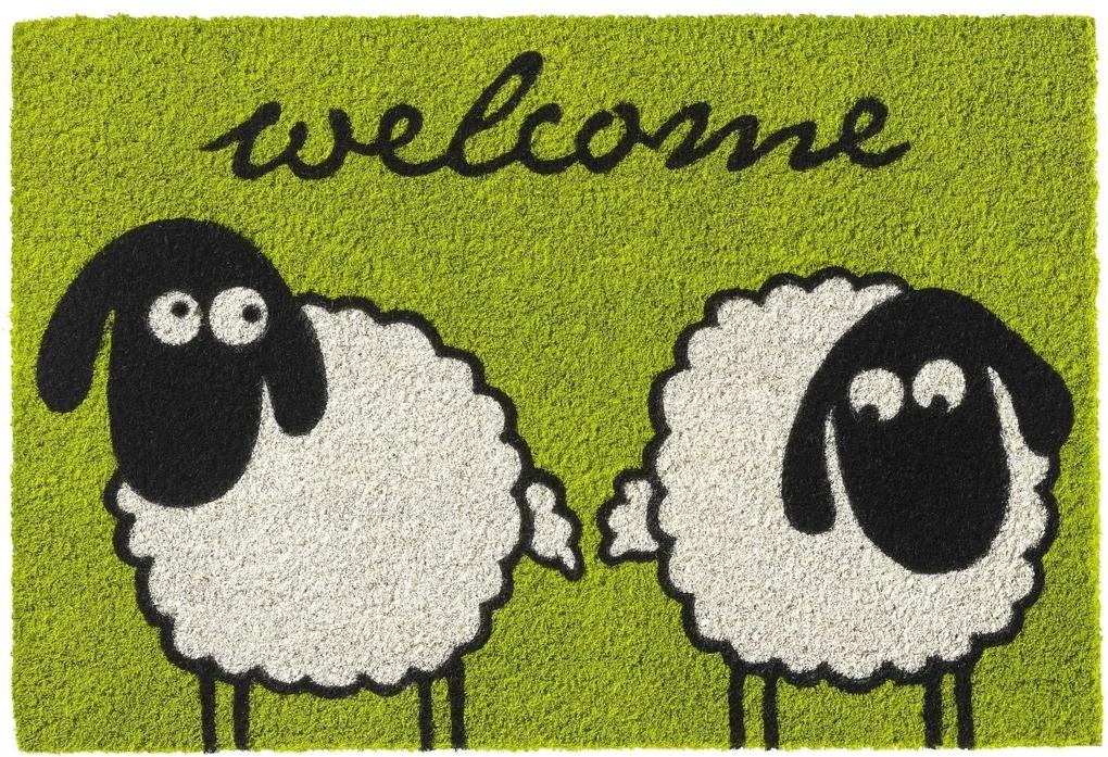 deurmat ruco prt. sheeps welcome 40x60cm