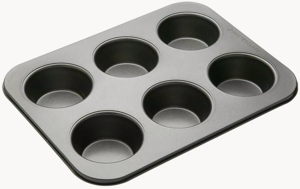 Set van 6 non-stick muffinvormpjes bakvorm Cara