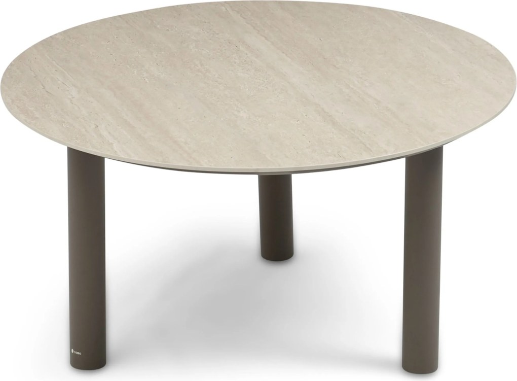 Dining Tuintafel 140 cm Taupe Trino