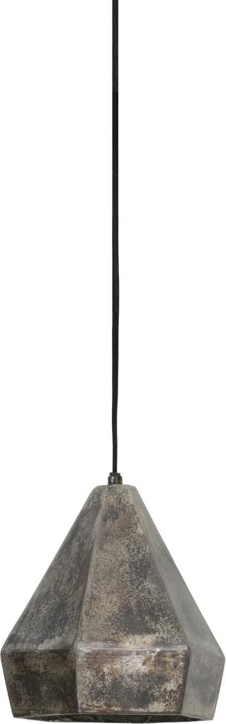 Hanglamp THIRSA - zwart parelmoer - M