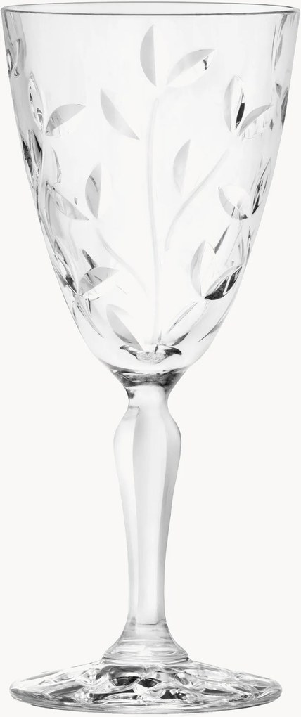 Kristallen longdrinkglazen Laurus, 6-delig