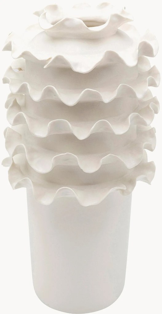 Handgemaakte vaas Viento, H 39 cm