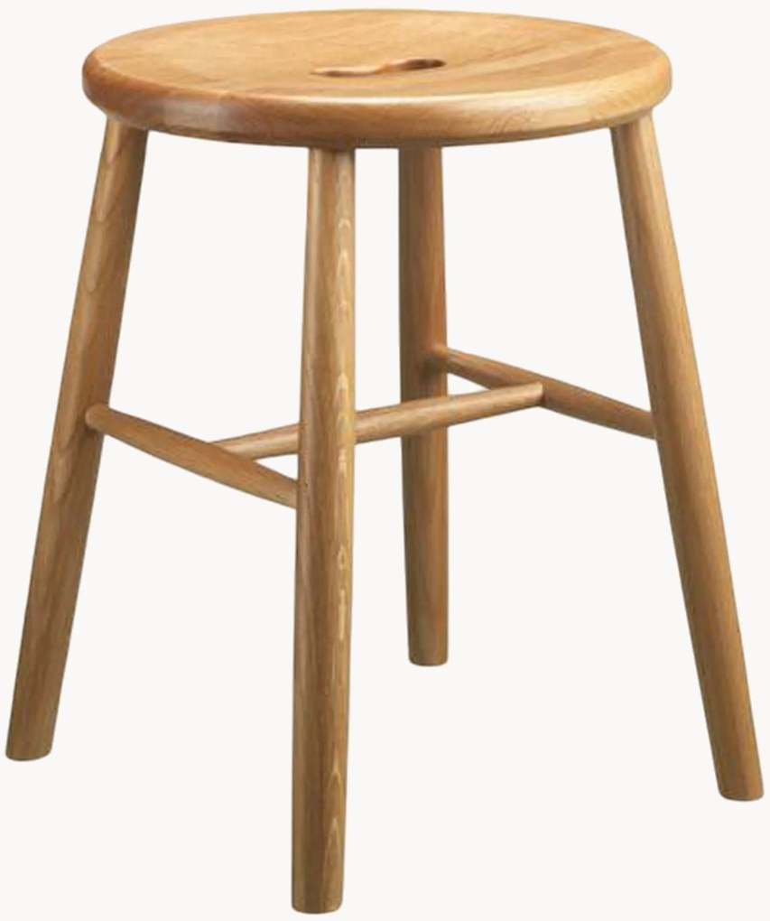 Houten kruk J27 van eikenhout