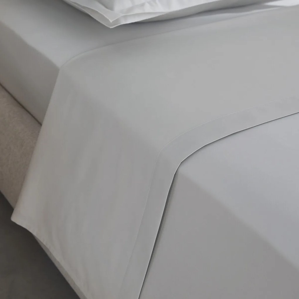 Plat laken in katoensatijn, Galor