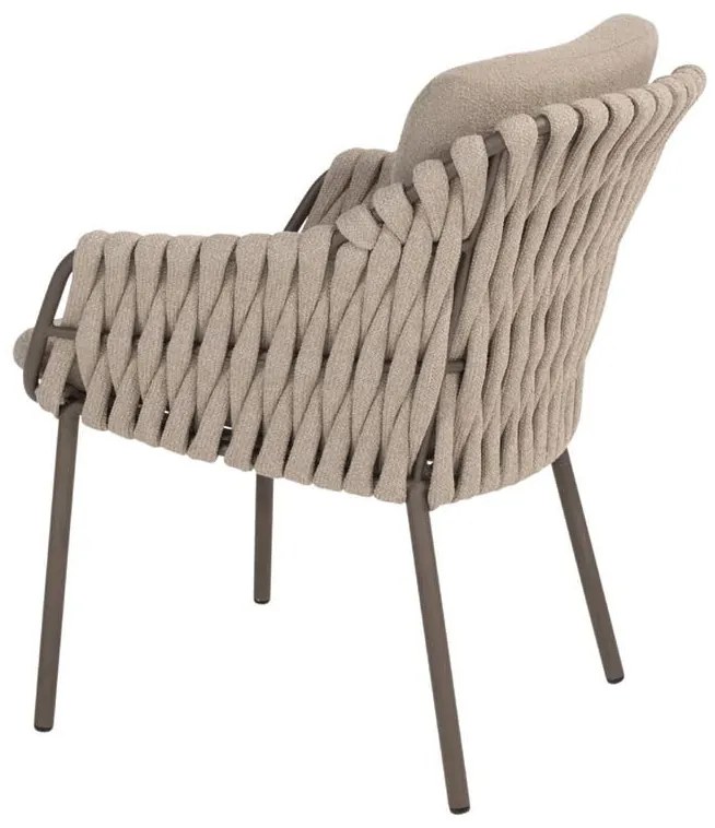4 Seasons Outdoor Montera tuinstoel terre  Tuinstoel    bruin weerbestendig