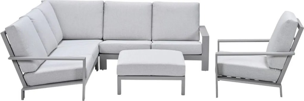Garden Impressions Coba hoek loungeset 5-delig - taupe