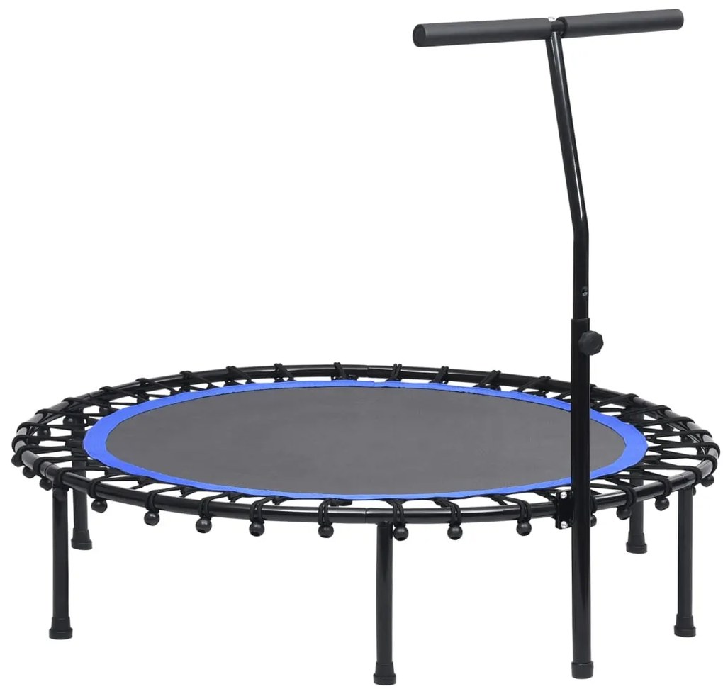 vidaXL Fitnesstrampoline met handgreep 122 cm