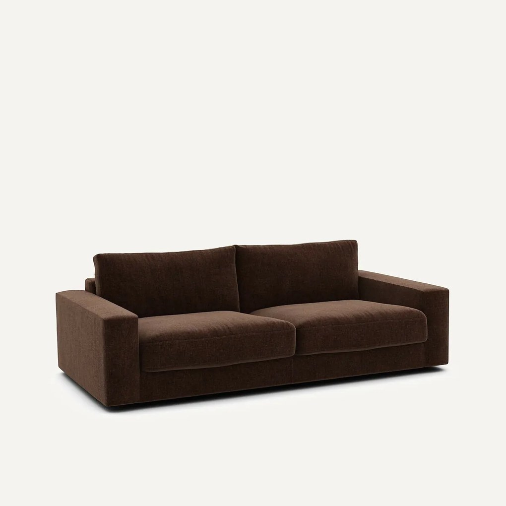 3-zits slaapbank, chenille fluweel, Skander
