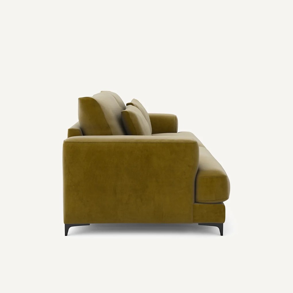 4-zits slaapbank van fluweel, Marsile