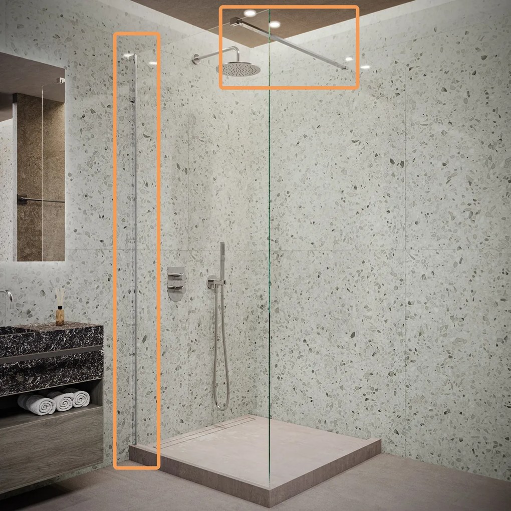 Saniclear Talpa Redro profielset chroom