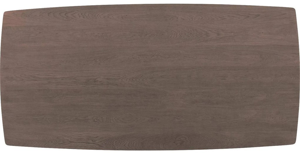 Goossens Excellent Eettafel Uniek, Semi rechthoekig 180 x 100 cm