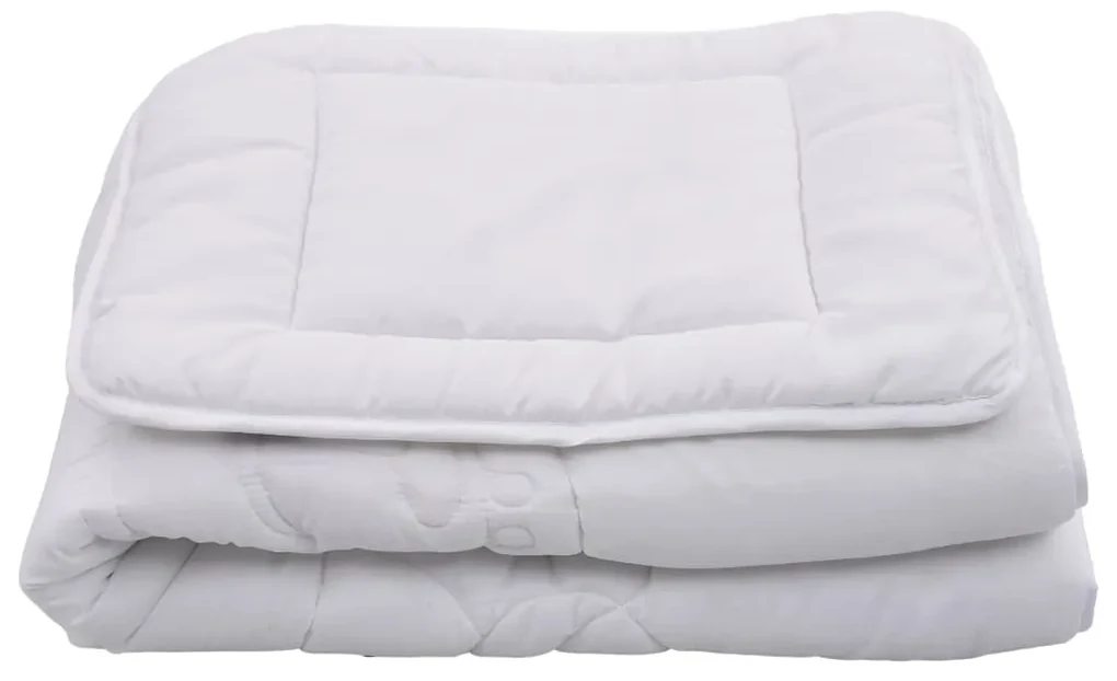 vidaXL 3-delige Kinderdekbedset 120x150 cm/40x60 cm wit