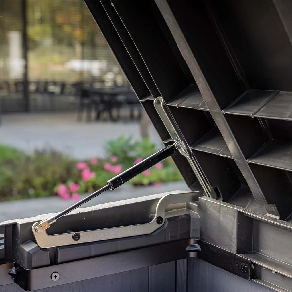 Keter Store it Out Darwin opbergbox 1100L - donkergrijs