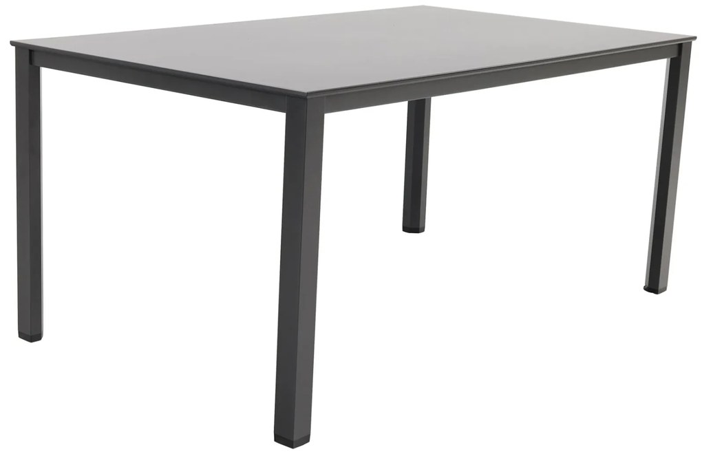 Kettler Altura Curve/Cubic 4-persoons verstelbare tuinset 160x95 cm. - Antraciet