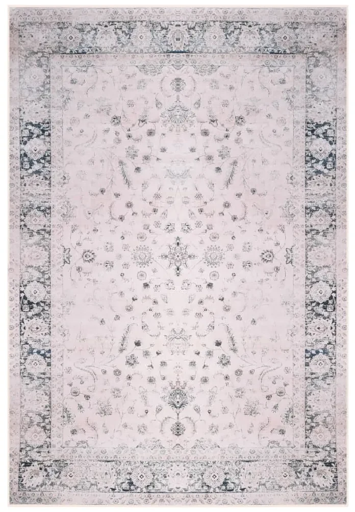 vidaXL Vloerkleed met print 80x150 cm stof meerkleurig