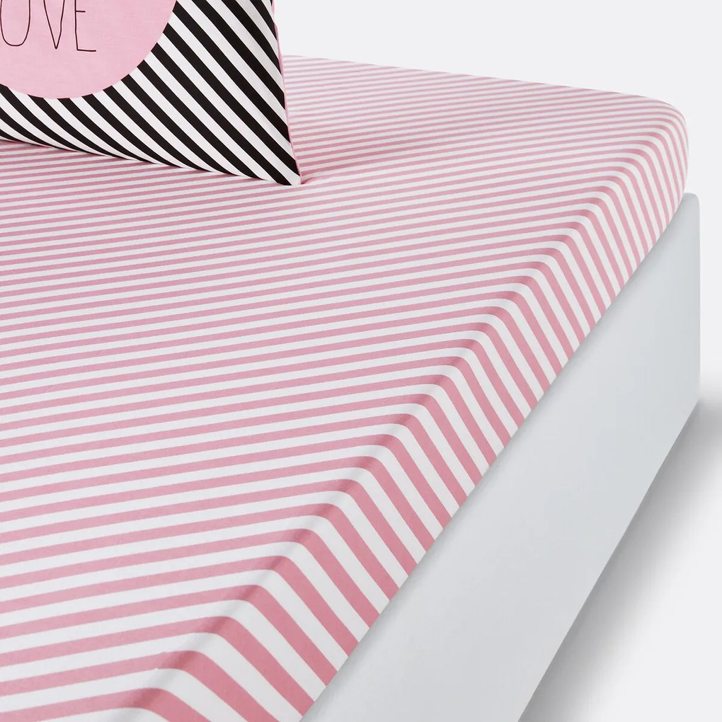 Hoeslaken katoen, Paris for ever