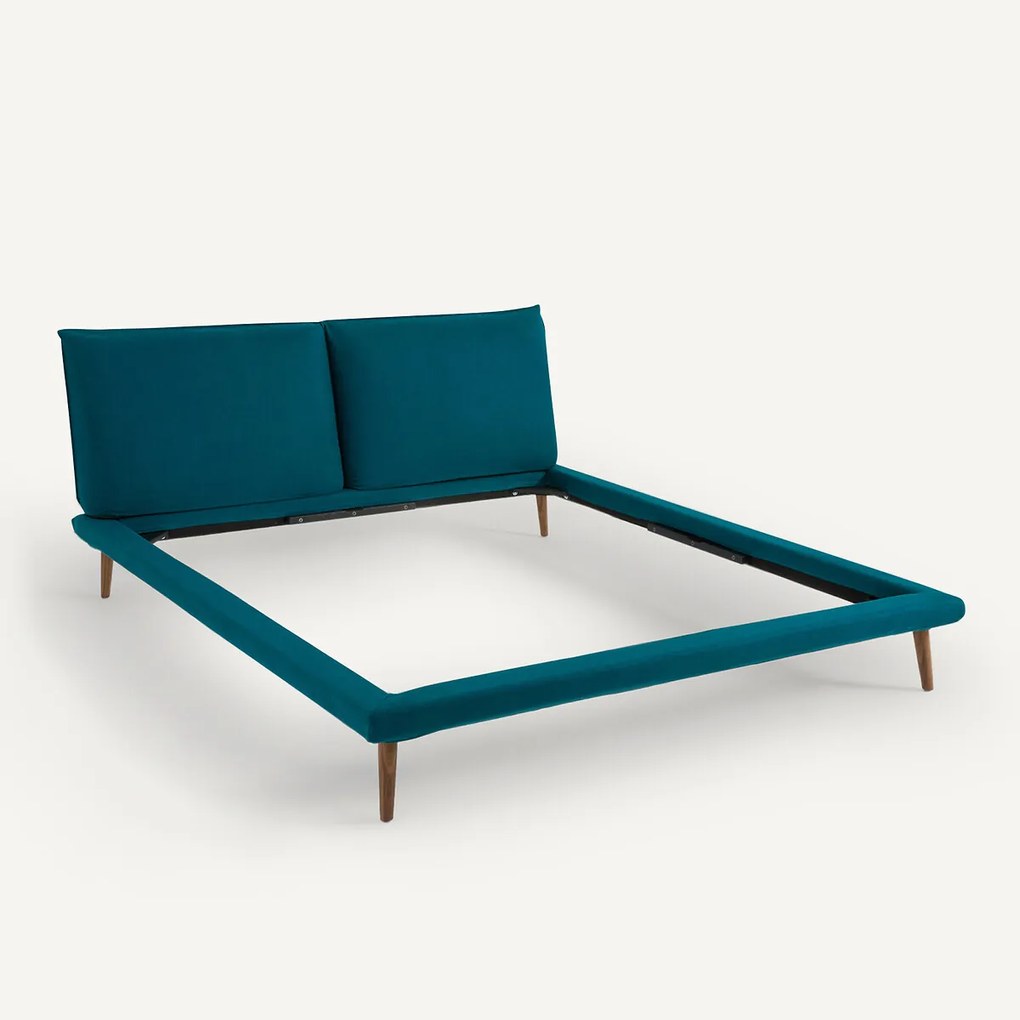 Bed in linnen zonder bedbodem, Aurore design E. Gallina