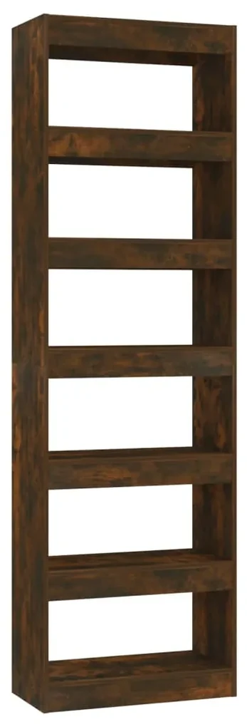 vidaXL Boekenkast/kamerscherm 60x30x198 cm gerookt eikenkleurig