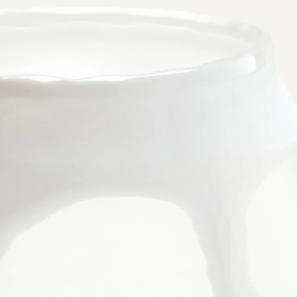 Vaas in mat glas, H28 cm, Arca
