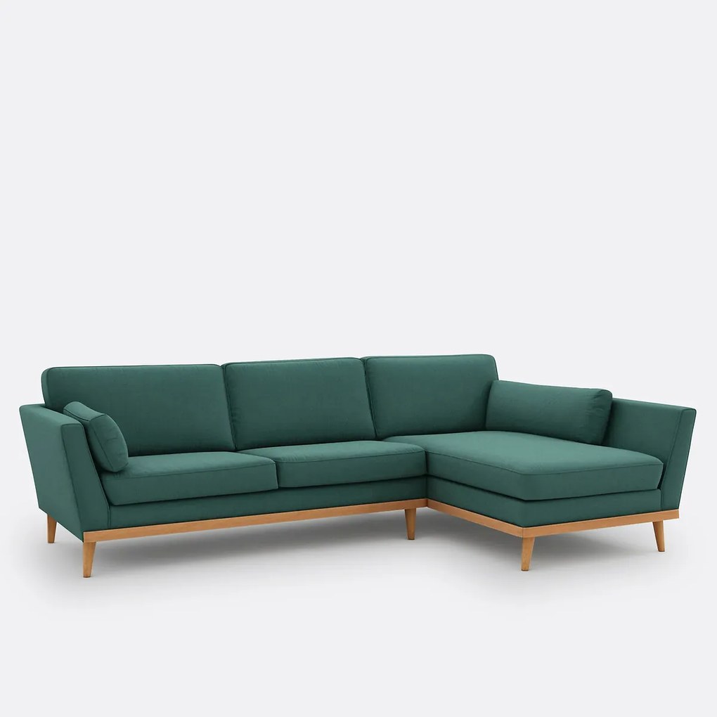 Hoekbank van katoen en polyester, Tasie