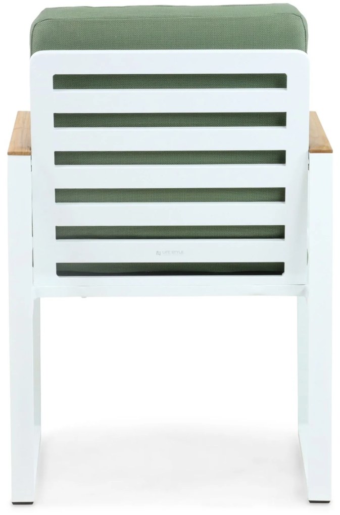 Tuinstoel Aluminium Wit Lifestyle Garden Furniture Faro