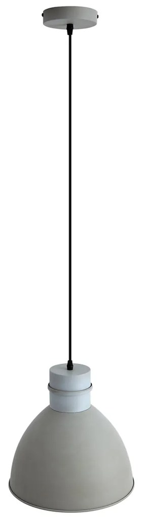 Landelijke hanglamp grijs - Dory