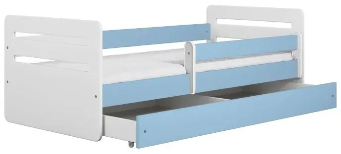Peuter Blauw Eenpersoonsbed Kami - Voor kinderen Kinderen Peuter Junior 5056231741569 Children's Beds Home, 140x80, Ja, Geen Children's Beds Home Meub