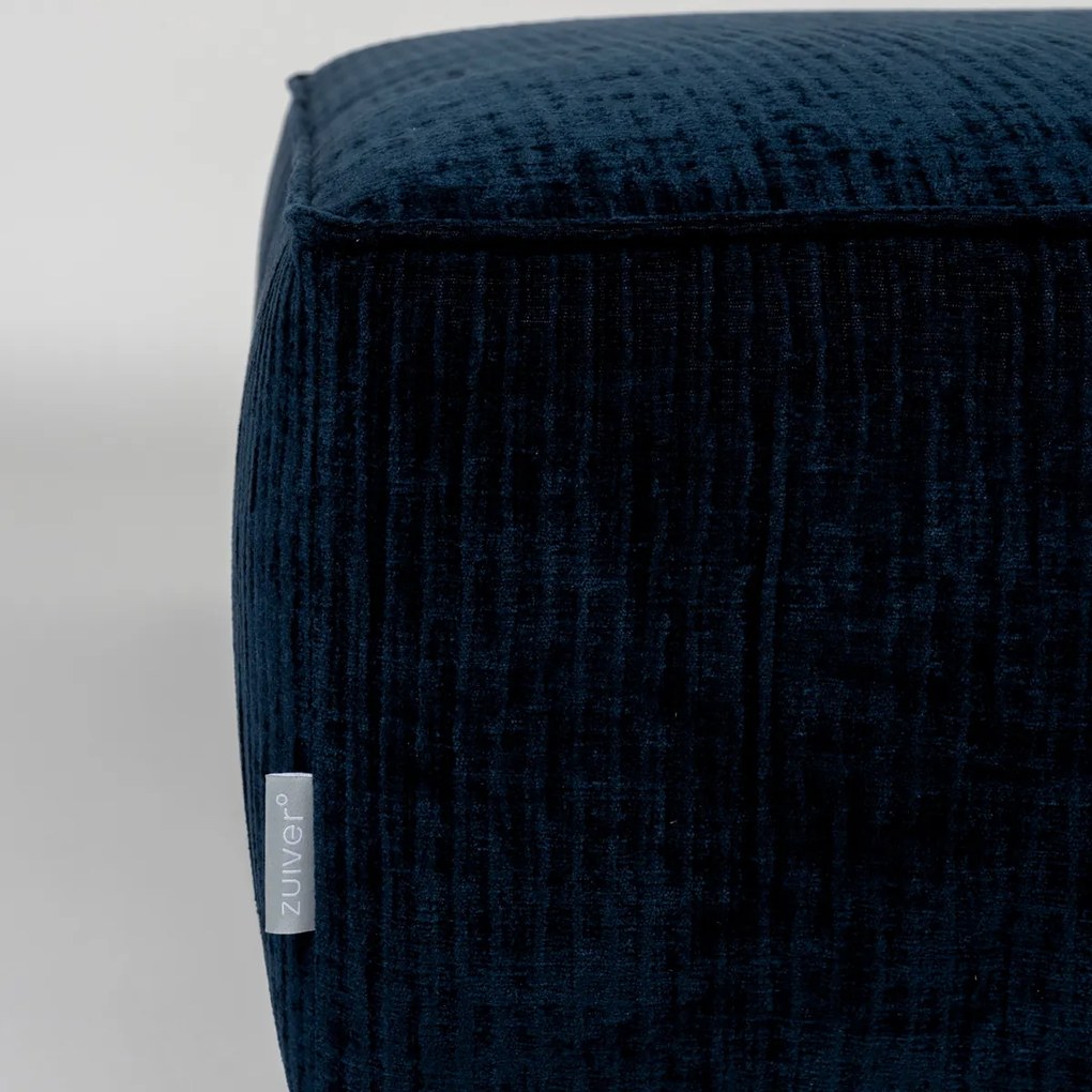 Zuiver Hunter 1,5 Zits Zonder Rugleuning Navy