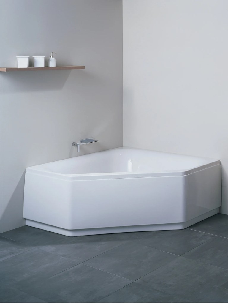 Riho Austin inbouw hoekbad 145x145cm wit glans