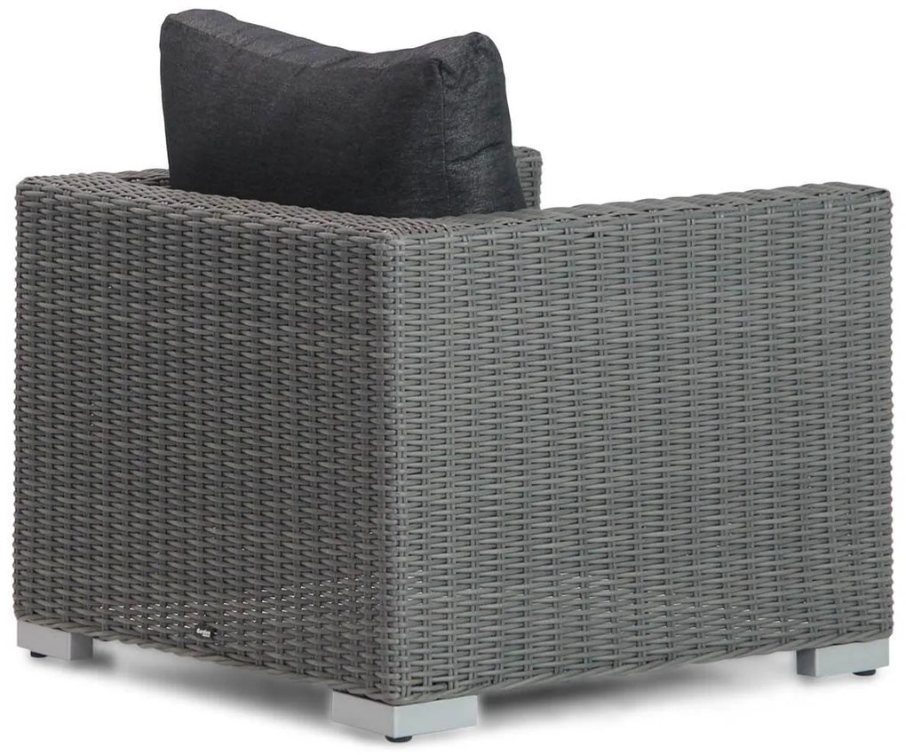 Hoek loungeset 6 personen Wicker Grijs  Garden Collections Cuba