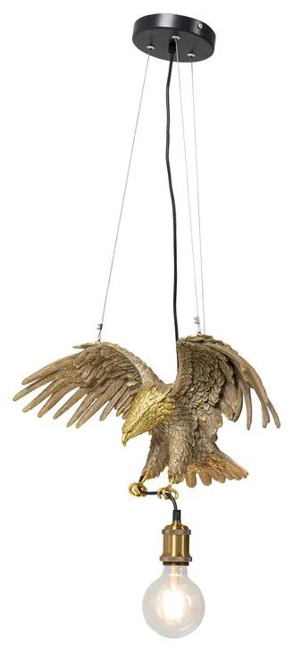 Kare Design Eagle Gouden Adelaar Hanglamp