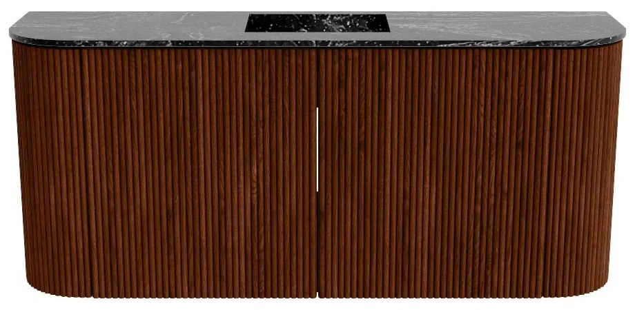 Mondiaz Joya DLux 95cm toiletmeubel ronding links/rechts ruby met wastafel faye midden 1 kraangat lava