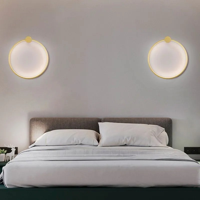 LED WANDLAMP APP1384-CW GOLD 30cm