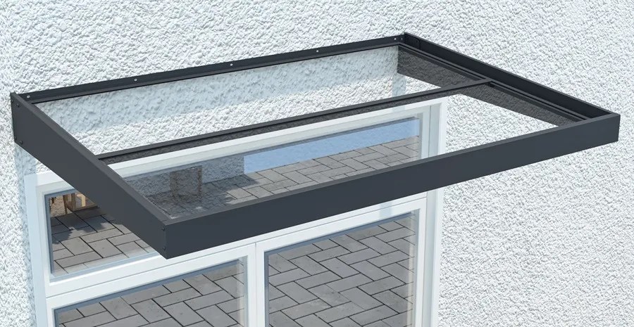 Deurluifel Lubeka 100 x 150 cm CoverTech antraciet