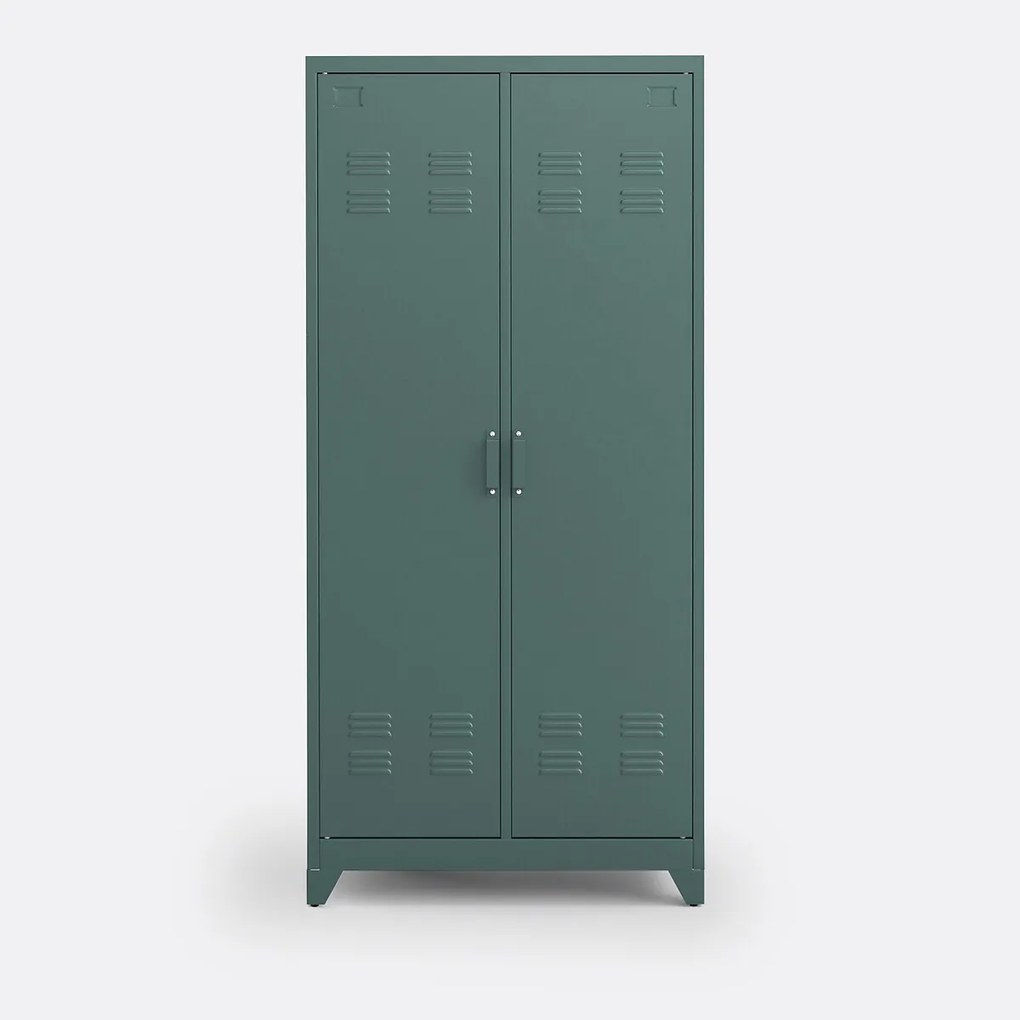 Metalen kast, 2 deuren, Hiba