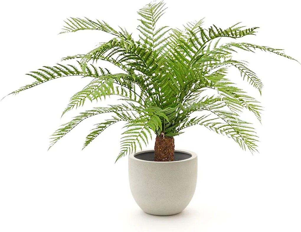Kunstplant Designplants Luca Lifestyle | Groen Kunststof  | Inclusief bloempot | ø118x45cm | Geschikt voor buiten en binnen | Kees Smit Tuinmeubelen