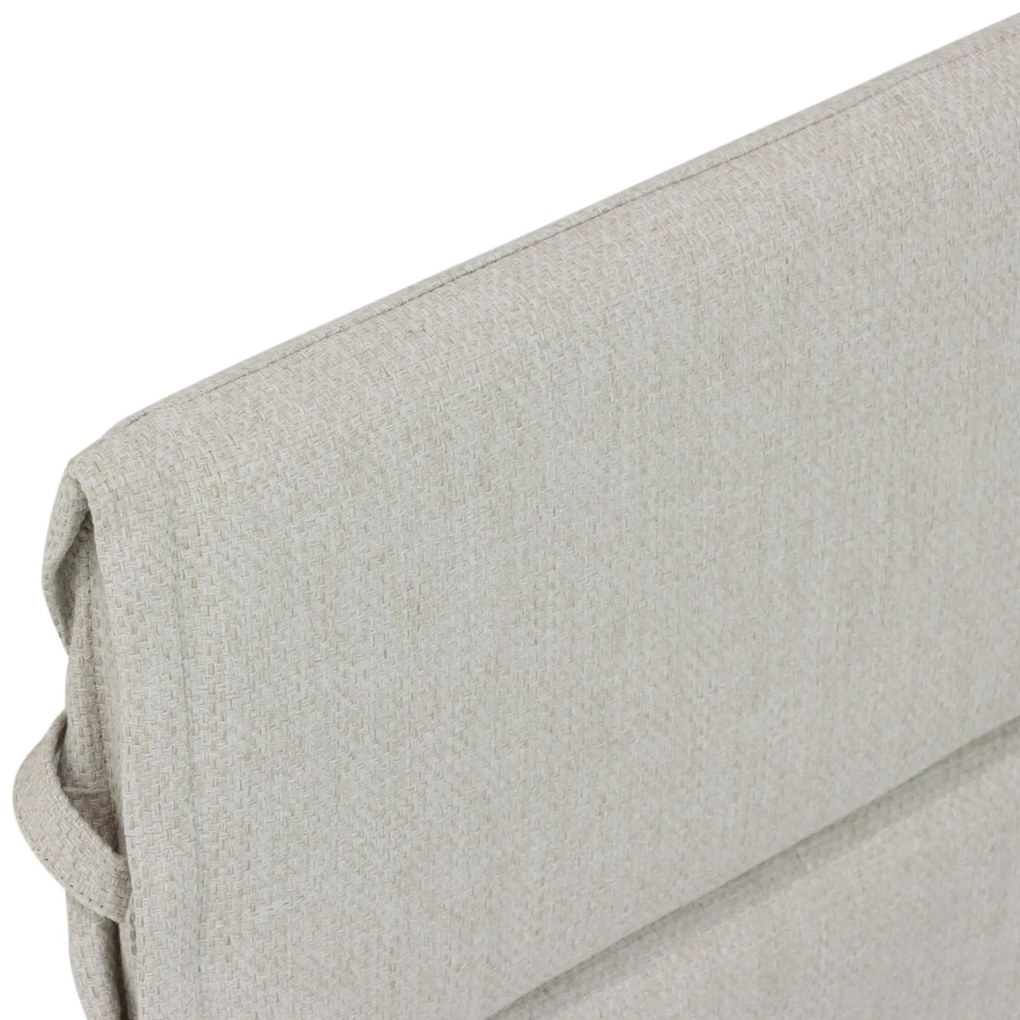 Stoff Mika Standenkussen Polyester Taupe