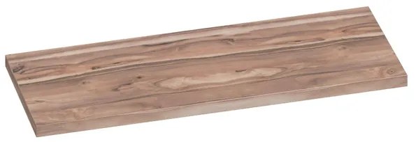 BRAUER MFC Wastafelblad - 120x46x4cm - zonder kraangat - MFC - Almond TB-MFC120AL36